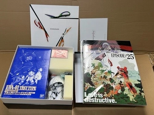 Neon Genesis Evangelion MOVIE The End of Evangelion LaserDiscs LD BOX open box - Image 2 of 4