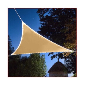 sonnensegel dreieck led