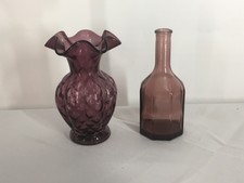 Fenton ? Art Glass / Wheaton NJ 5  Amethyst M...