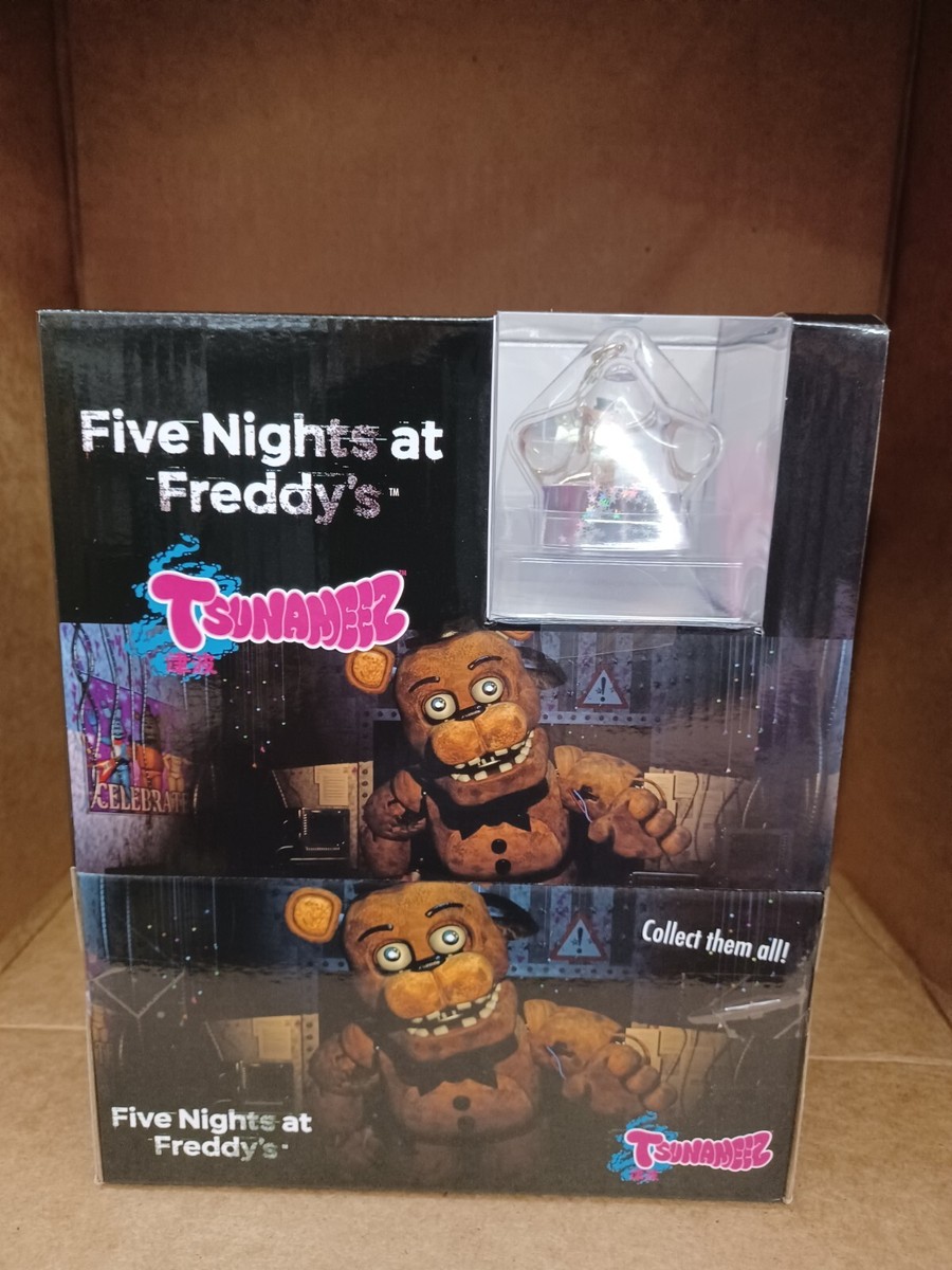 Box of 24 Five Nights At Freddy's Tsunameez Keychain Blind Bag