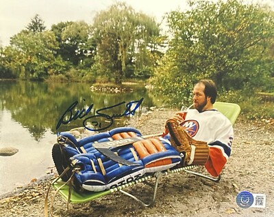 Billy Smith Signed 8x10 Lounge Chair Photo Framed Ny Islanders HOF