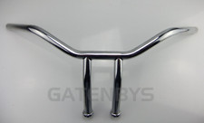 Chrome T-Bar 7' Rise 1" (25mm) Harley Davidson Pre 1982 Fat Handlebar XL FLT XLH