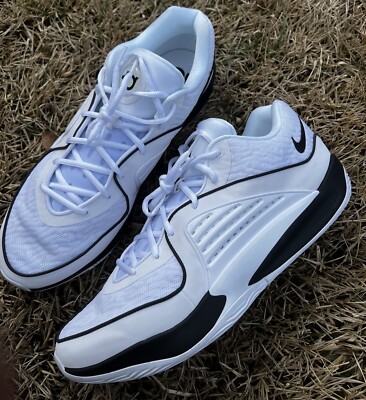 NEW Nike KD 16 TB White Black Basketball Shoes DZ2927-100 Size 16
