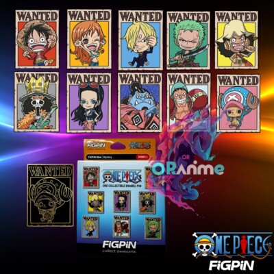 FiGPiN - Mystery Mini Pin Series 2 - One Piece - 1 Blind Box