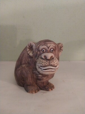 C.A.T. Designs vintage resin figurine Monkey 1980's?
