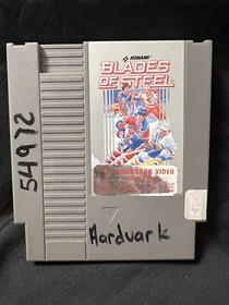 Blades Of Steel CIB Nintendo NES Authentic Tested Working Free Ship video game