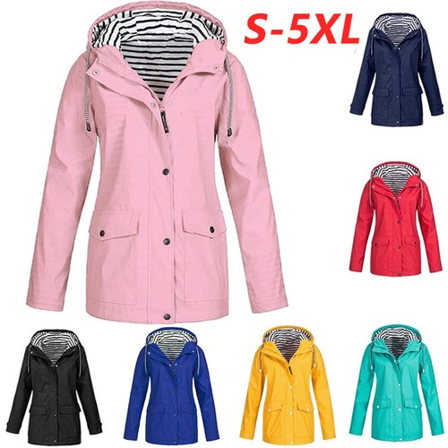 Plus Size Ladies Waterproof Jacket 