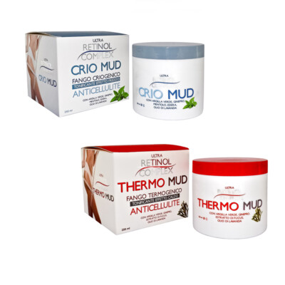 Retinol Complex Schlamm Thermo Mud und Crio Mud Warm Kalteffekt 250ml