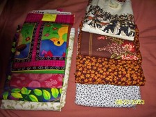 COTTON QUILTING FABRIC PANELS ASSORTED - Andover Fabric - U-PICK 1
