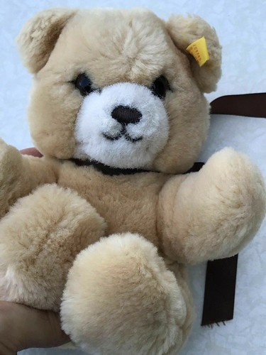 Oso de peluche Steiff de colección década de 1980 adorable suave abrazo - Imagen 2 de 11