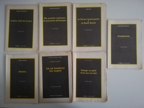 7 fascicules Série Noire, le Monde Gallimard, nouvelles inédites, Willifox... - Photo 1/4