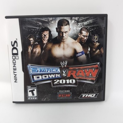 WWE SmackDown vs. Raw 2010 (Nintendo DS) CIB Complete Game Wrestling Authentic
