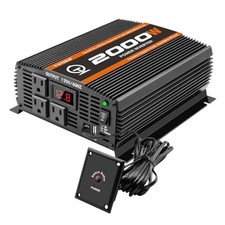 2000 Watt car Power Inverter 12V to 110V/120V Inverter for car Truck semi 2000W