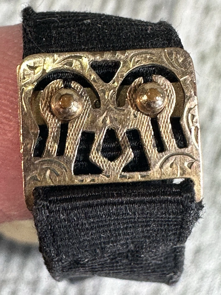 RARO Reloj Waltham Trench Primera Guerra Mundial - Viento Dorado Necesita Reparación Menor Foto 4 de 4