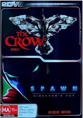 NEW The Crow / Spawn Brandon Lee Martin Sheen Horror Director s Cut DVD