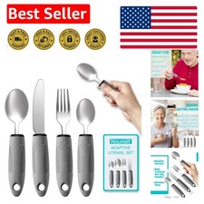 Adaptive Utensils Adaptive Utensils 4pcs for Hand TremorsElderly ArthritisPar...