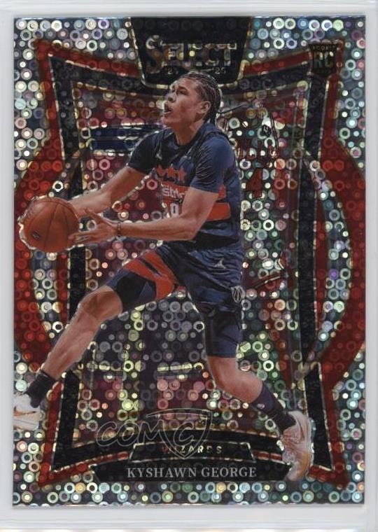 2024-25 Panini Select Concourse Disco Prizm Kyshawn George #85 00kr