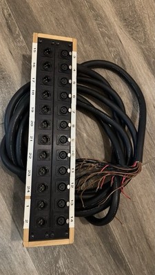 Audio Snake 24 Connections For Studio Or Live.