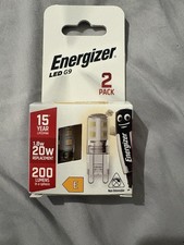 5x Energizer LED G9 Bulb 20w Warm White 200 Lumens (10 pack) Brand New