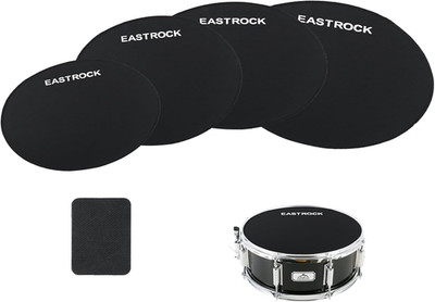 Drum Mute Pads Set 5 Pieces Foam Drum Silencer Pads, Fit 12 , 13 , 14 , 16'' Drum