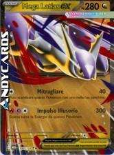 MEGA LATIAS ex 100/132 • Rara Holo Foil • Megaevoluzione MEG POKEMON