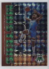 2022-23 Panini Mosaic Jam Masters Green Mosaic Prizm Jalen Williams #17 f2s