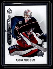 2020-21 Upper Deck SP Authentic Future Watch Matiss Kivlenieks Rookie 834/999