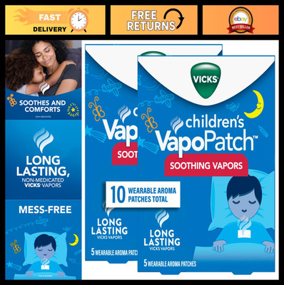 Children's Aroma Patch - Wearable Soothing Vapor Patches, Non-Medicated, 10ct