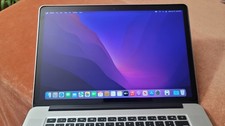 Apple MacBook Pro A1398 Mid 2015 Core i7 2.5GHz 16GB RAM 512GB SSD Montery12.7