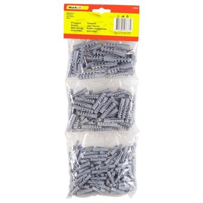 Dübelsortiment 300 teilig Dübel Set 6mm 8mm 10mm Universaldübel Work-it