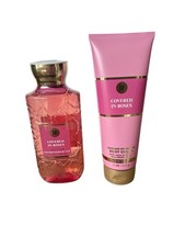 Bath  Body Works Covered in Roses Amber Shower Gel Body Wash  Body Cream Set