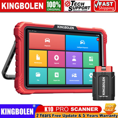 2026 KINGBOLEN K10 PRO Bidirectional Full System Diagnostic Scanner ECU Coding