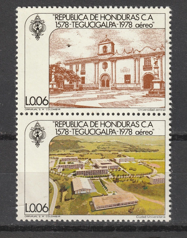 Honduras: Correo Aéreo/A.M. Especificación Entrega. Lote 11 (1976-1993) 2025 Scott C.V. $30,85 Foto 3 de 4