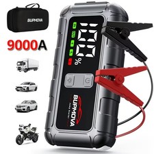 9000A Auto Starthilfe KFZ Batterie Booster Powerbank Jump Starter +Tragetasche 9000A Auto Starthilfe KFZ Batterie Booster Powerbank Jump Starter +Tragetasche
