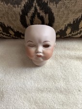 Vintage SFBJ 252 Poulbot Paris Reproduction Bisque Doll Head Doll Making