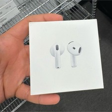 Apple AirPods 4 Wireless Bluetooth Earbuds White In-Ear Headphones