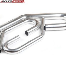 1.5 2.5 3 180 45 Degree U J Combo Exhaust Mandrel Bend Aluminum Tube Tubing