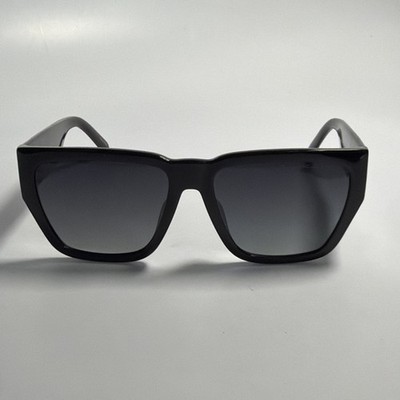 Marc Jacobs Square Logo Polarized Sunglasses Marc 646/S/us 08AWJ Black 57mm New