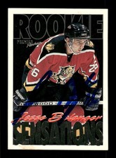 1994-95 Topps Premier 197 Jesse Belanger signed auto JKAU1 BXCP25