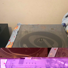 Gemini PDT-6000 Direct Drive DJ Turntable w/ Dust Cover  30 Vintage Records
