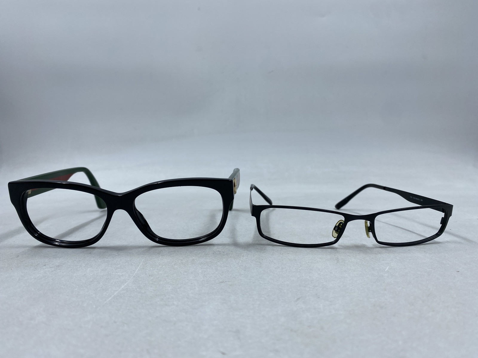 Gucci Black Multicolor Rectangular Eyewear Glasses - image 2