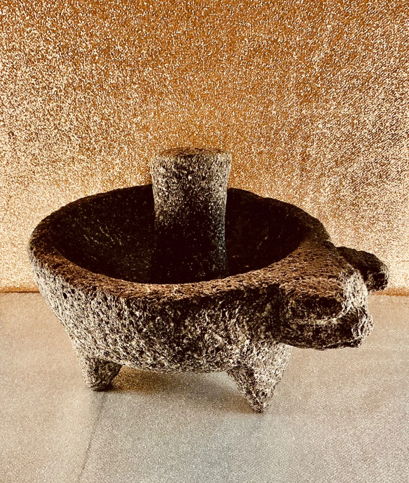 GRINDING BOWL MOLCAJETE AND PESTLE GRINDING MEXICAN TOOL BOWL
Opens in a new window or tab