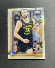 2025-26 Topps Chrome Stephen Curry #201 X-Fractor Refractor Warriors SP ??