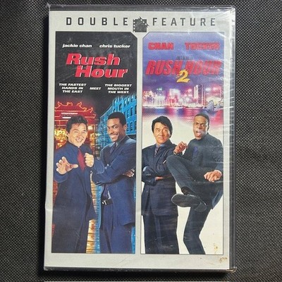 Rush Hour & Rush Hour 2 (DVD, 2008) 2-Movie Double Feature - NEW SEALED