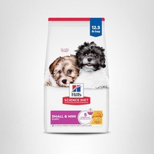 Hill's Science Diet Puppy Small  Mini Breeds Dry Dog Food, Chicken  Brown Rice