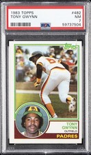 1983 TOPPS #482 TONY GWYNN ROOKIE RC PSA 7