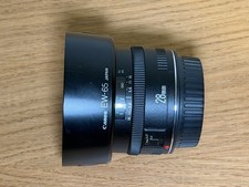 Canon EF 28mm F2.8 Auto Focus Lens Includes Front Rear Caps