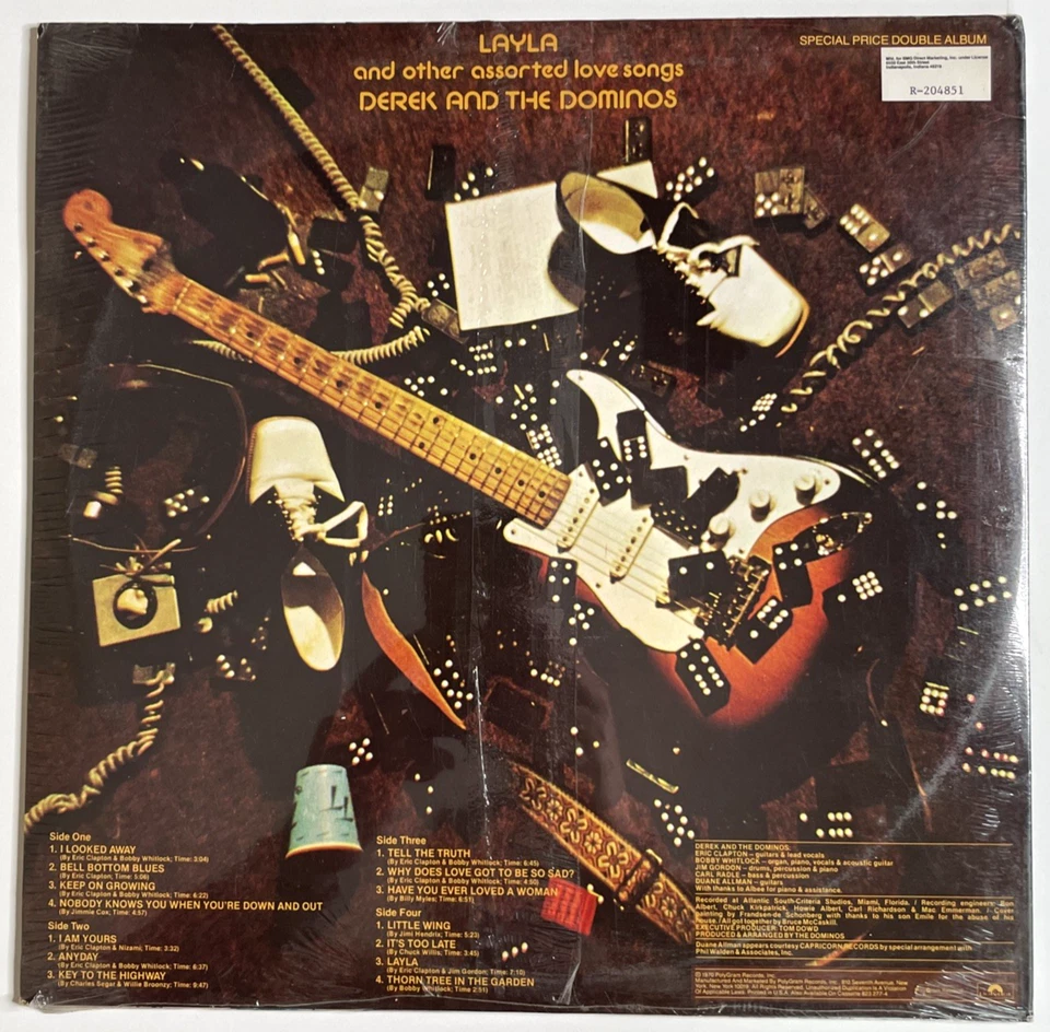 Derek and The Dominos Layla NEW SEALED Polydor 422-823 277-1 BMG 1987 Club Press - Image 2 of 4