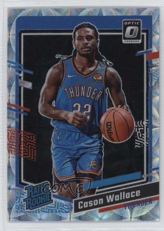 2023 Donruss Optic Rated Rookie Premium Box Set Prizm 189/249 Cason Wallace 2q9