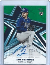2026 Topps Series 1 Ian Seymour (RC) Baseball Stars Auto /99 Tampa Bay Rays